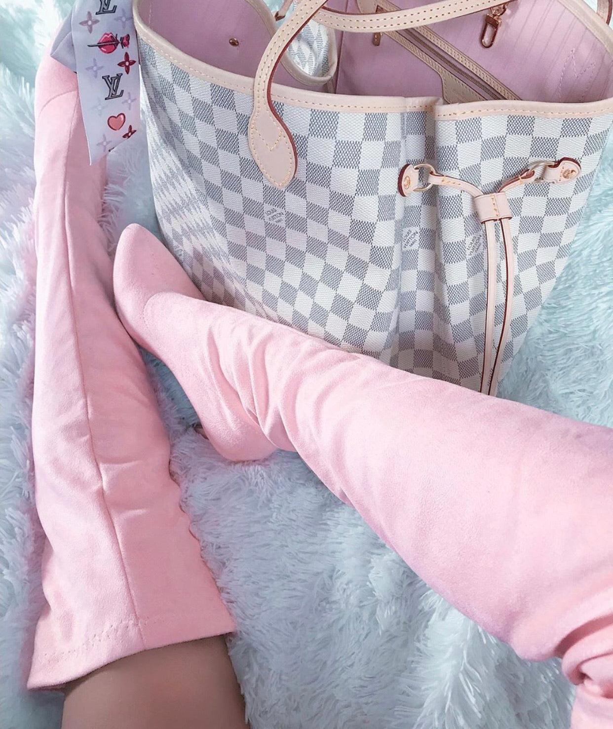 "Barbie" over the knee Boots
