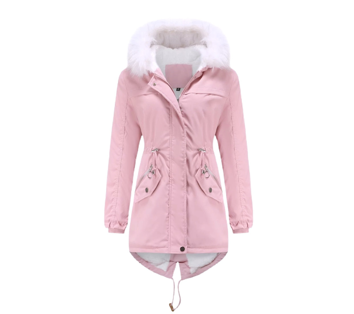 Carly Pink Winter Coat