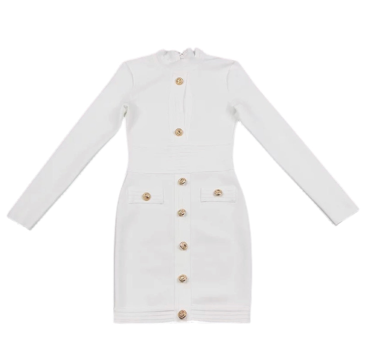 Miss Dressed White Bandage Dress