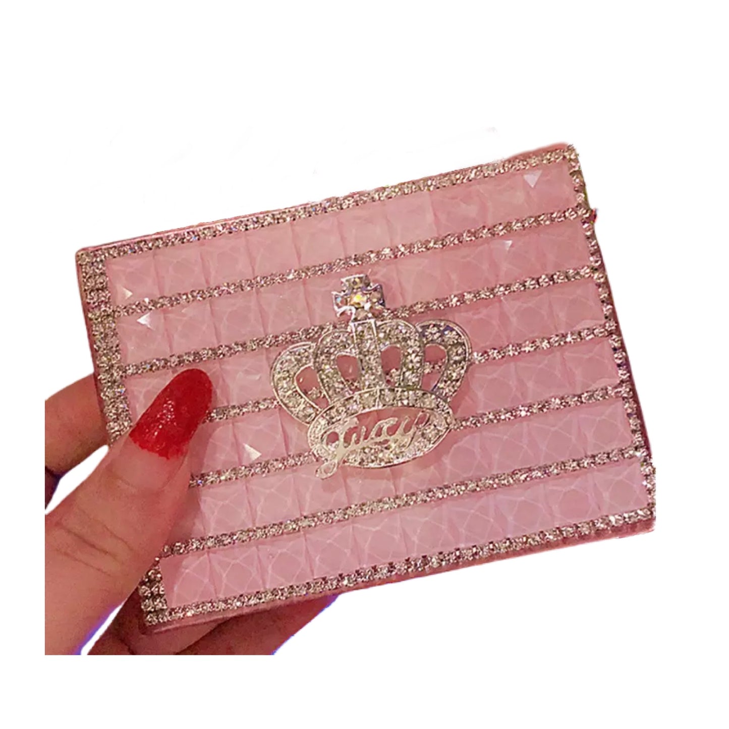 Bedazzled Tiara Card Holder