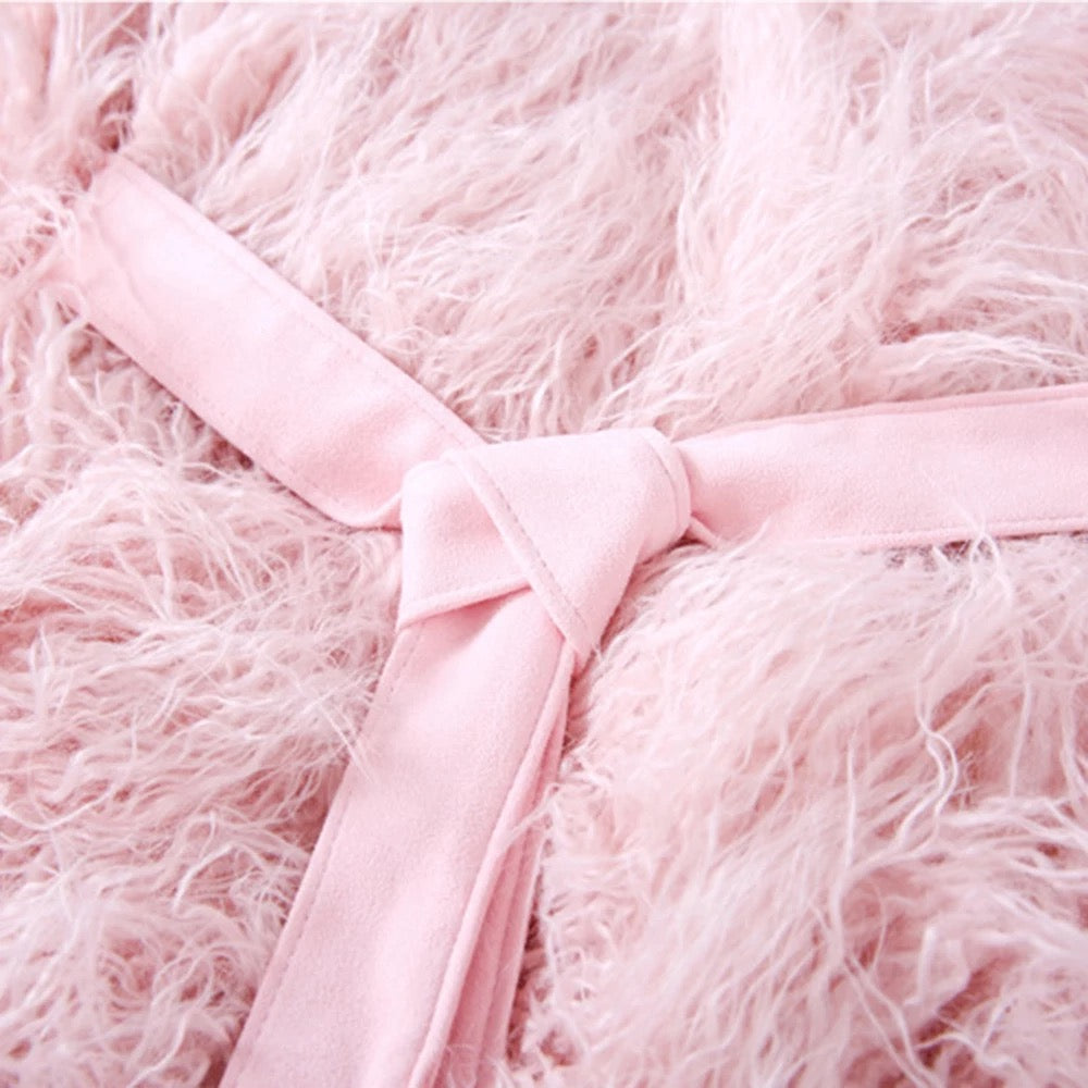 Beautifully Chic Faux Fur Coat