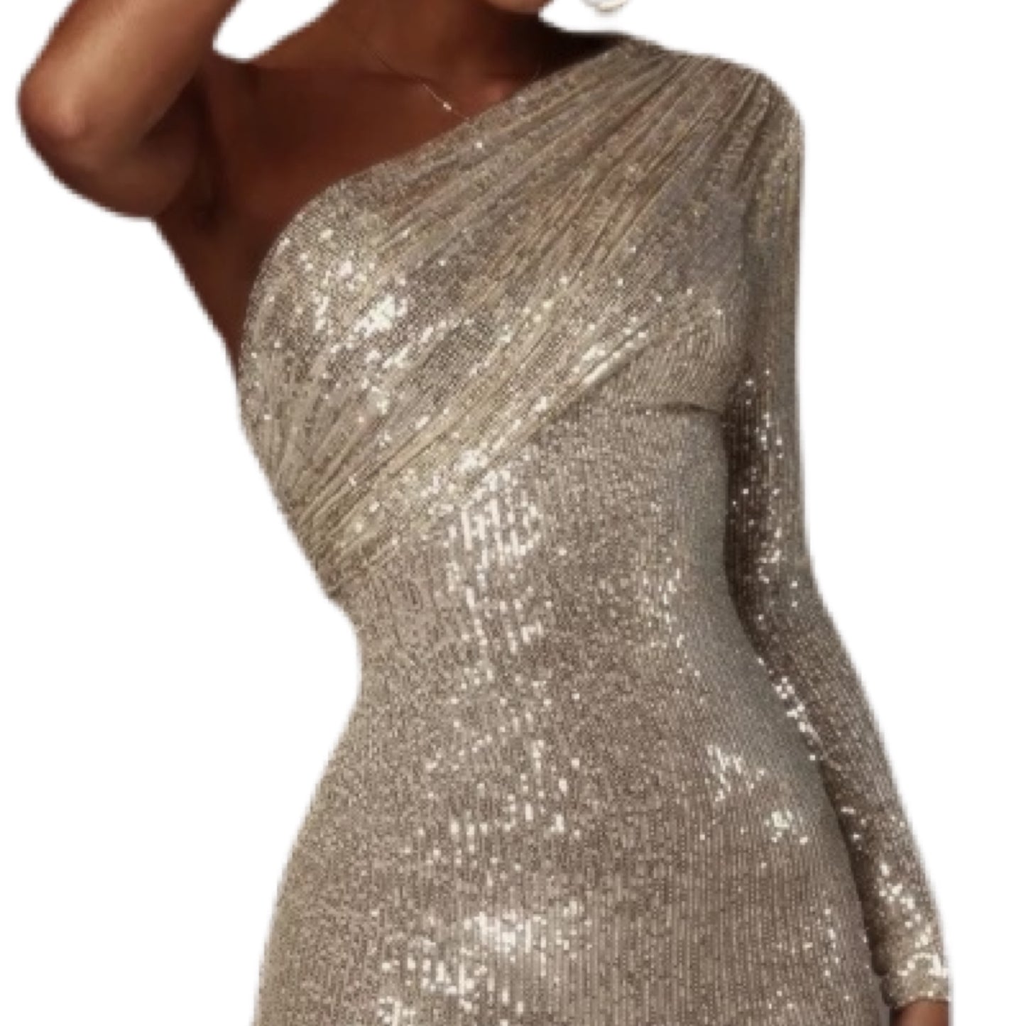 Main Event Sparkle Dress (silver or gold option)