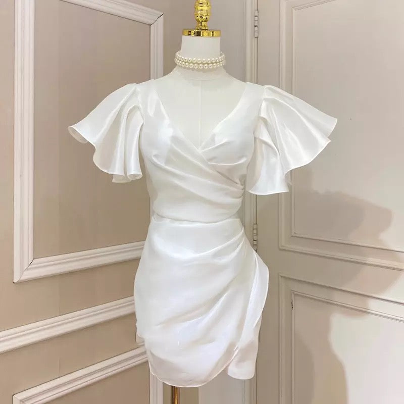 Belleza Dress - White