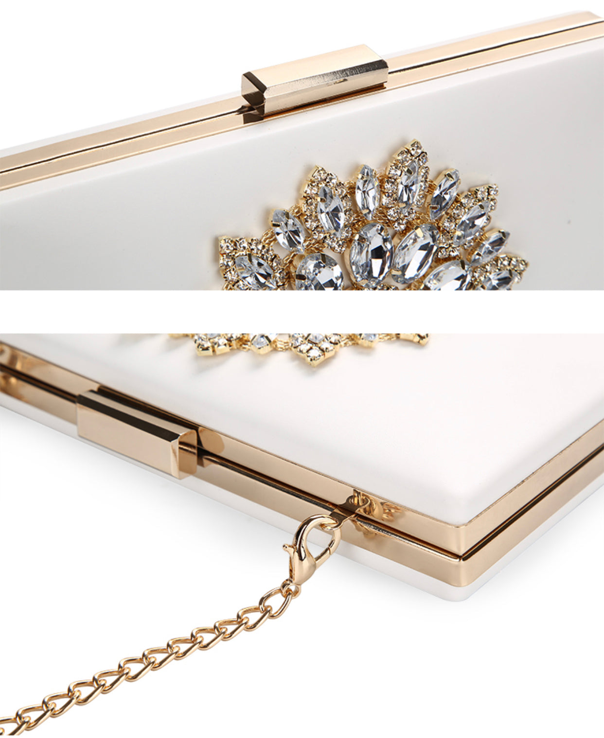 Sparkle & Romance Purse on Chain