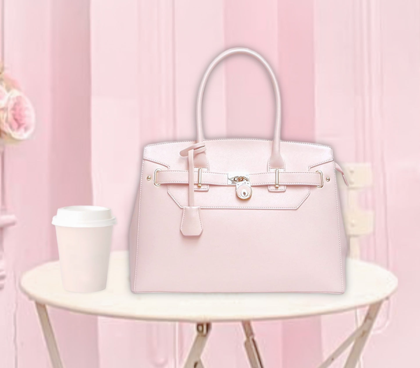 Lock Handbag (Color Options)