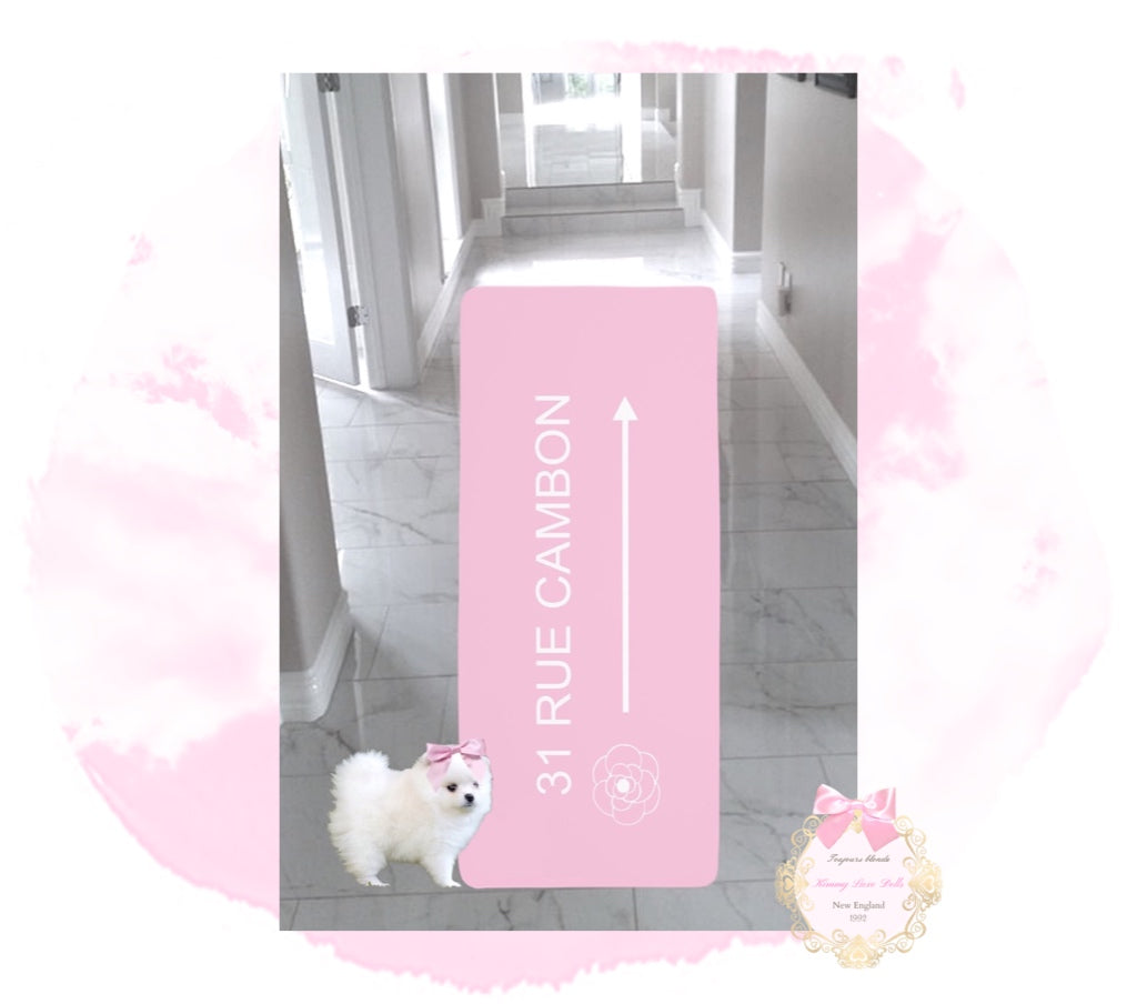 LUXE Rue Cambon Rug Runner 3x8 feet