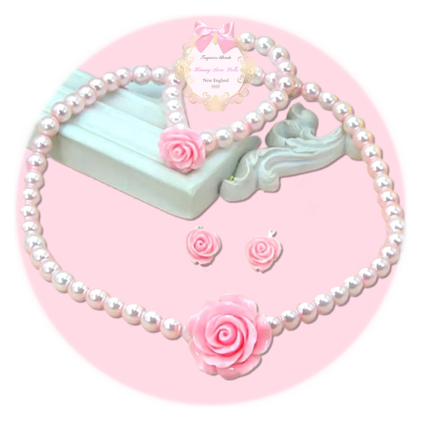 Cutesy Tea Party Costume Jewelry ( 3 piece set )