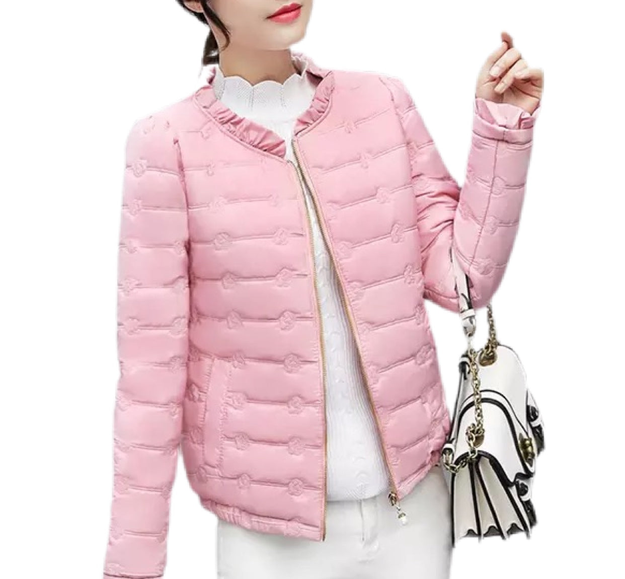 Kissed By A Rose Pink Coat