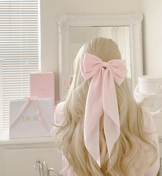 Pink Hair Bow