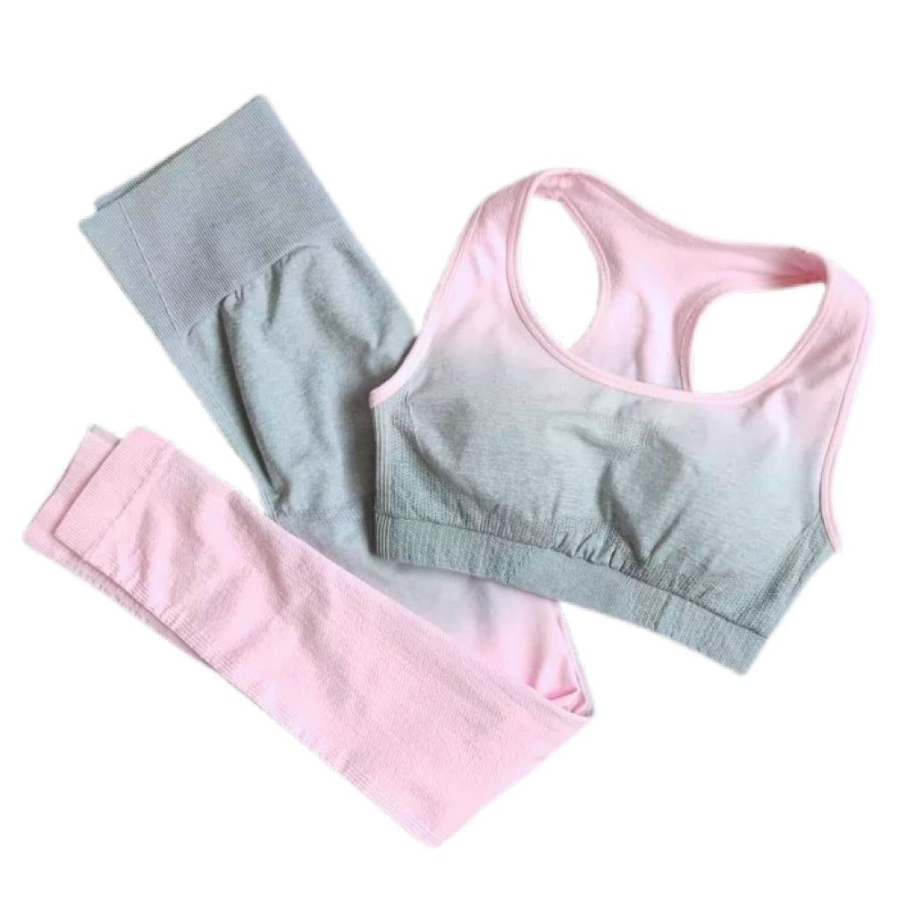 Ombre Love Yoga Set