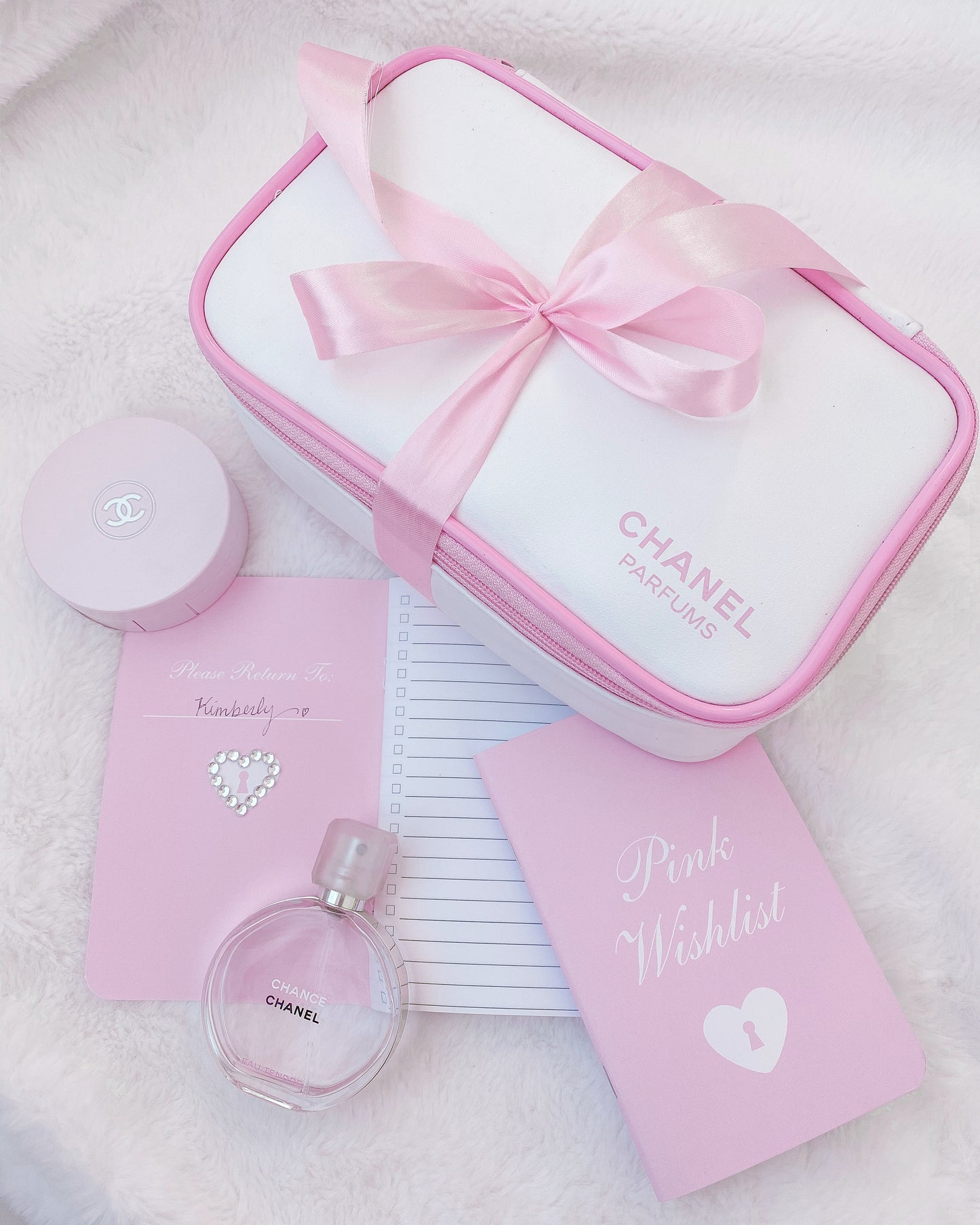 Pink Wishlist Journal