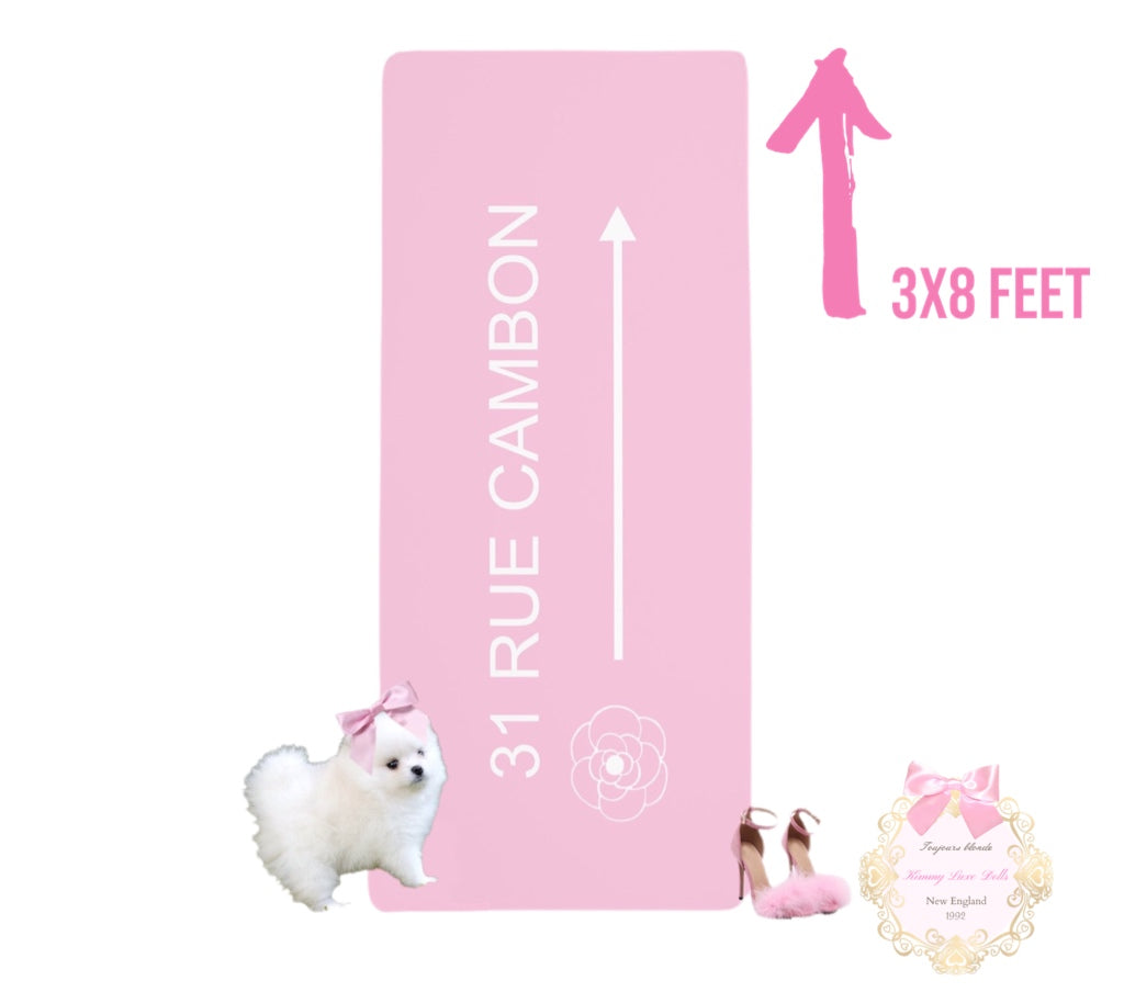 LUXE Rue Cambon Rug Runner 3x8 feet