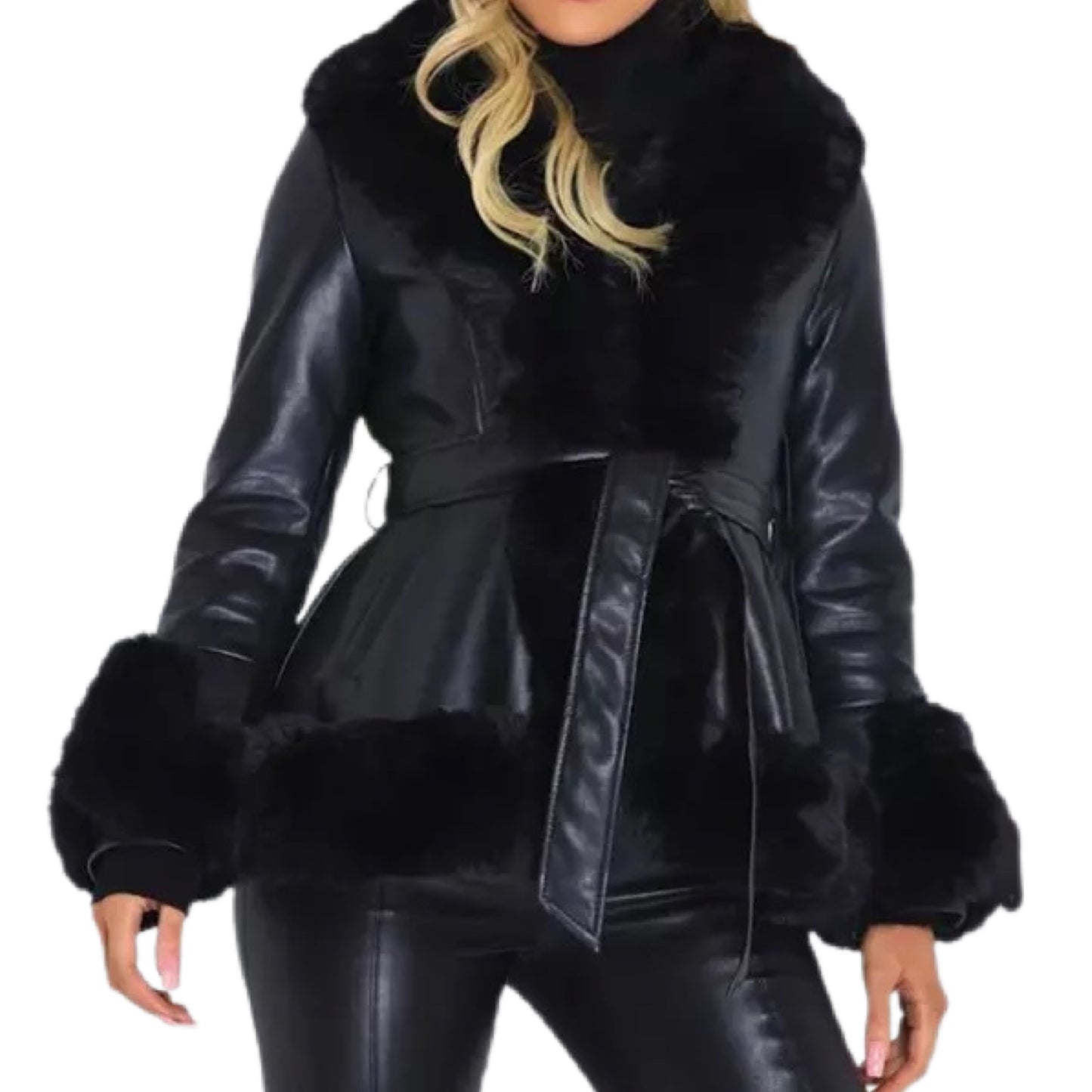 Amour Chéri Coat - Black