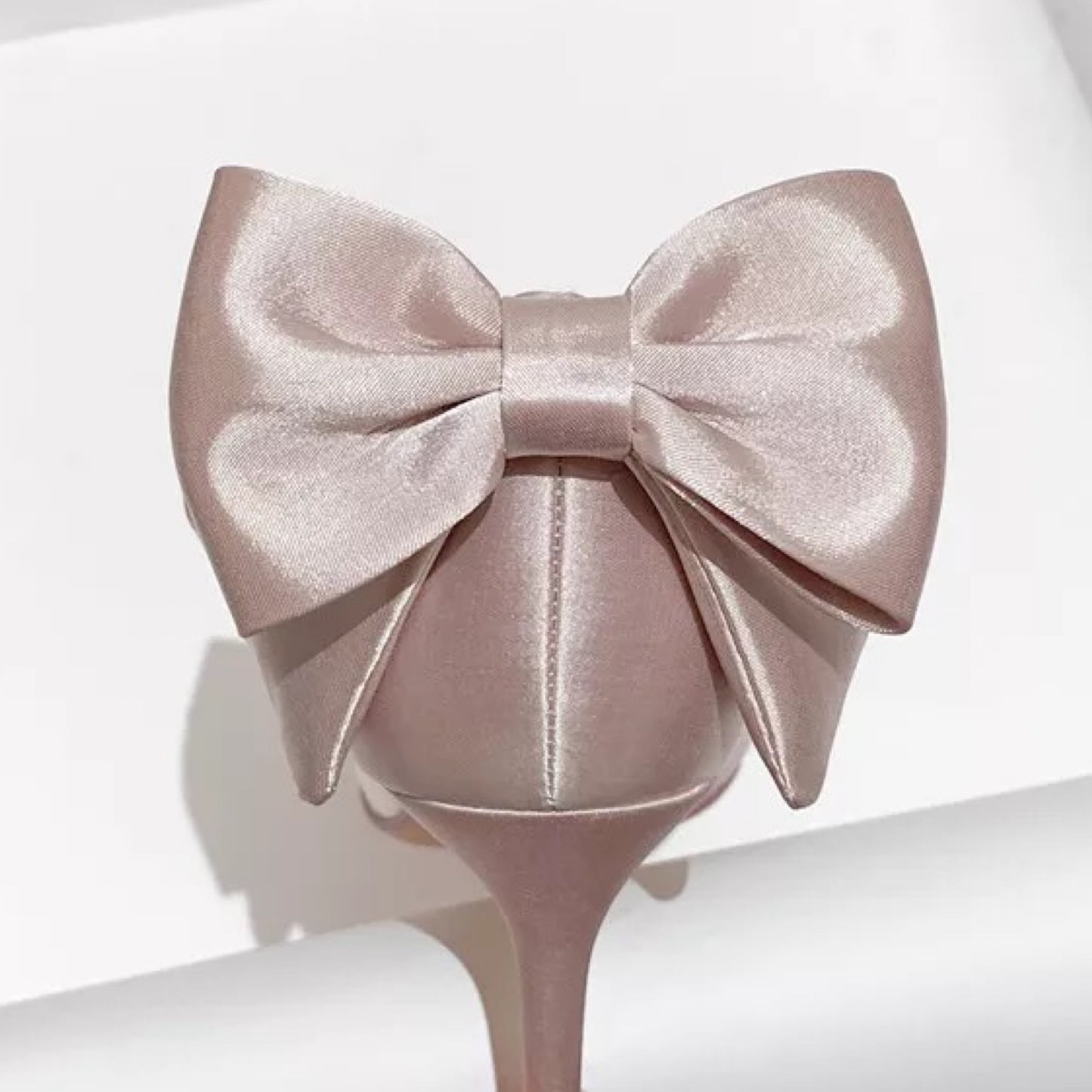 Blushing Champagne Heels