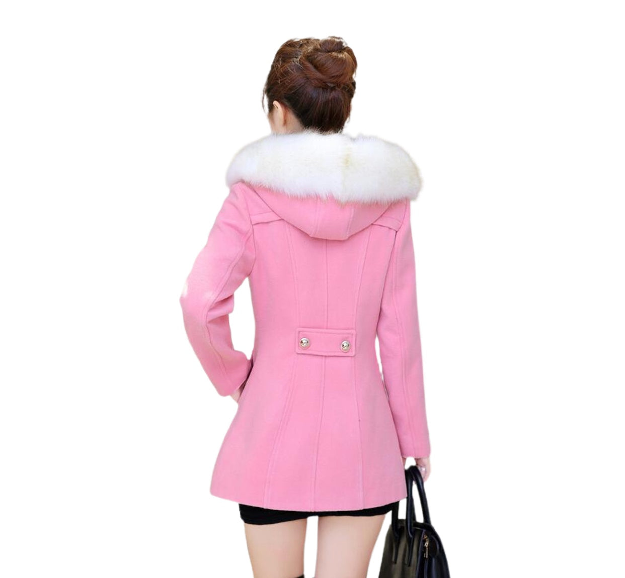 Dressed To Impress Pink Winter Coat