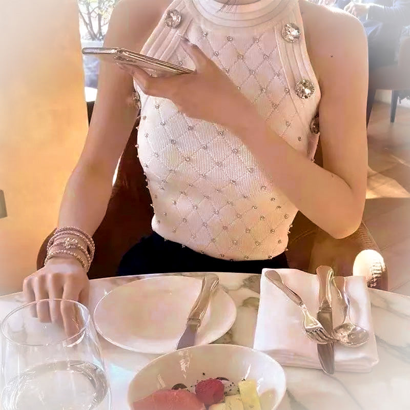 Diamonds and Brunch Top