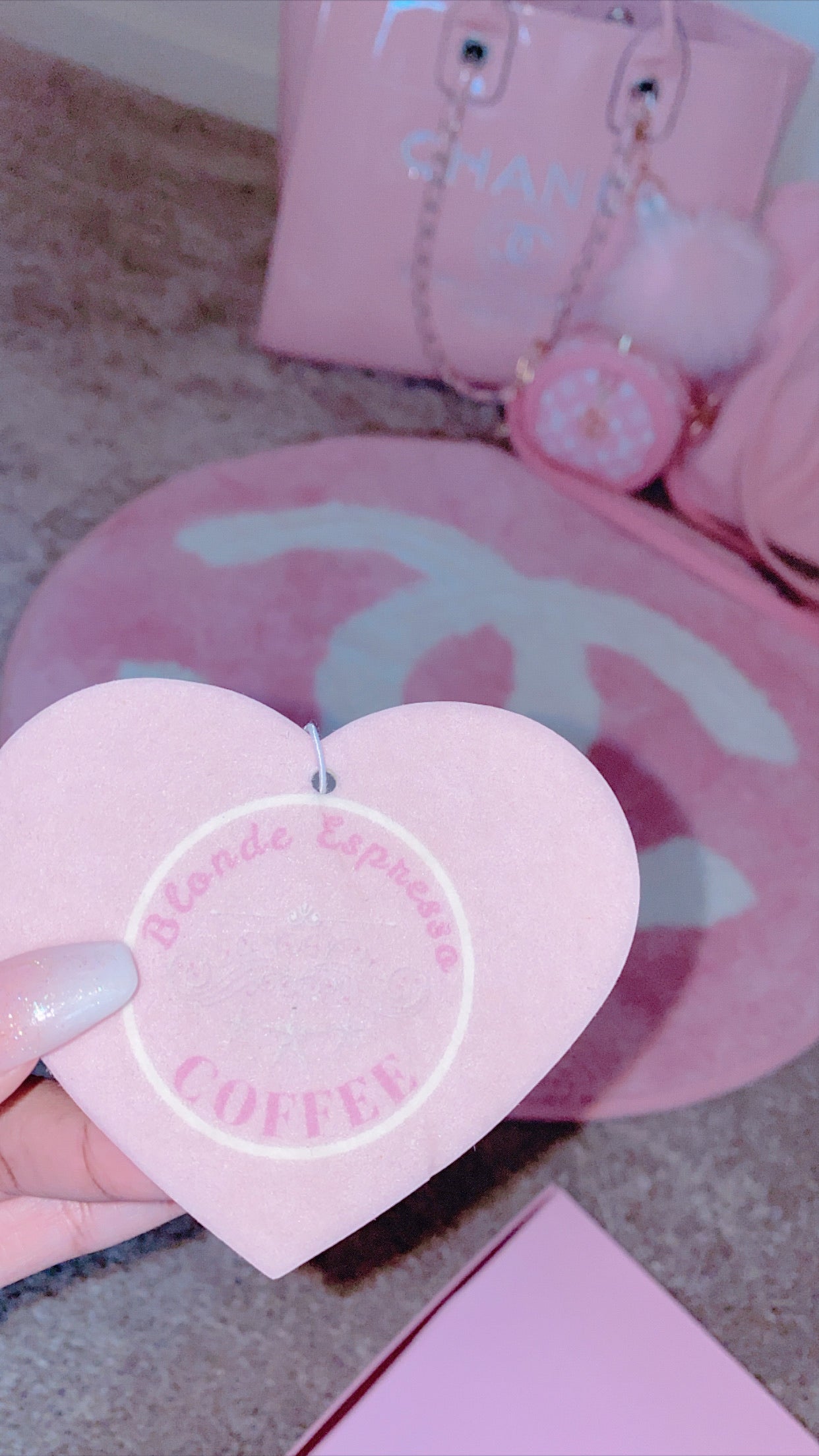 Pink Heart Car Decor (styles to choose from)
