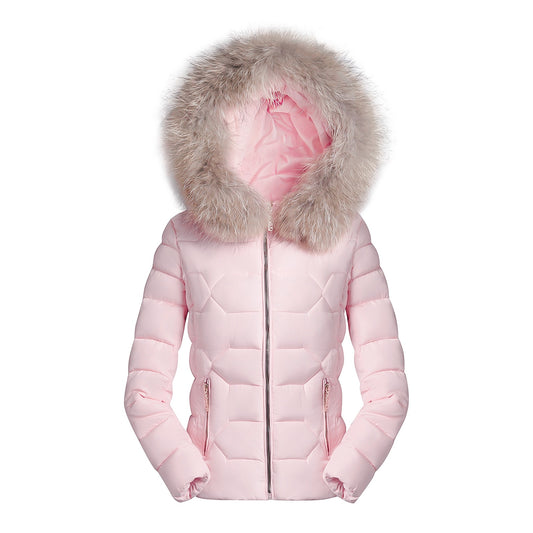 Pink Christmas Winter Coat