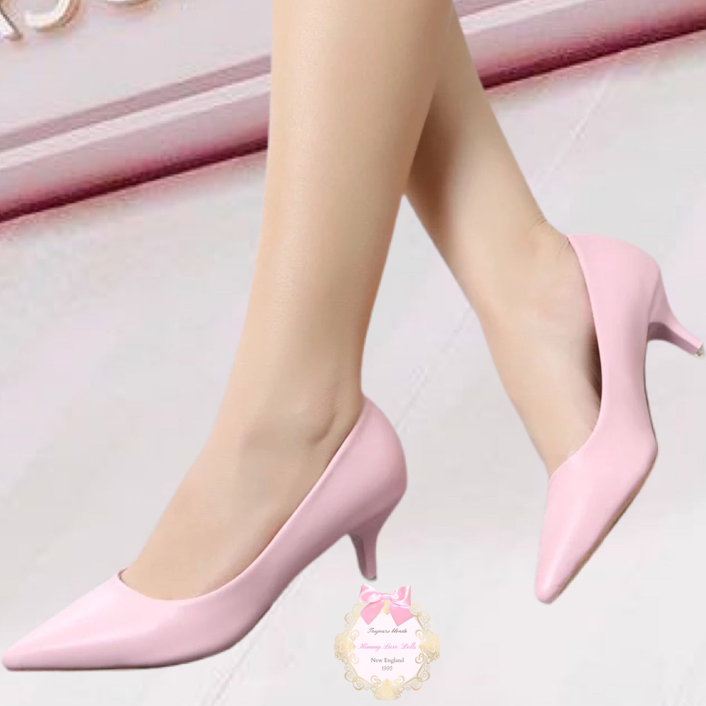Baby Pink Little Heels