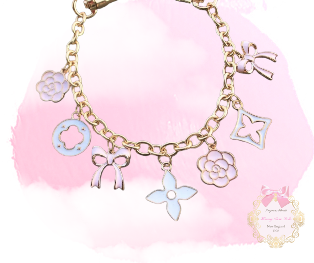 Designer Princess Purse Charms Accessory