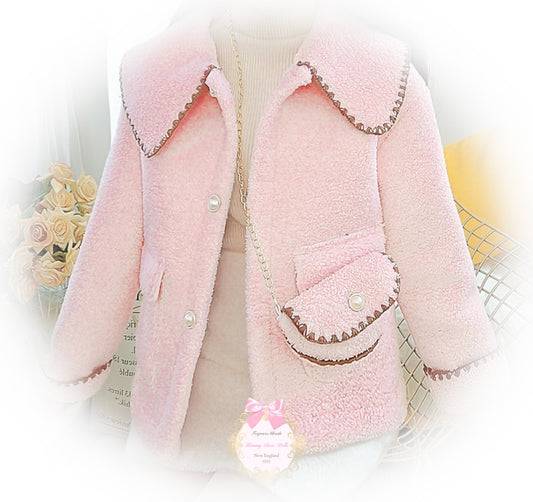 Cozy Cuteness Coat & Purse Set