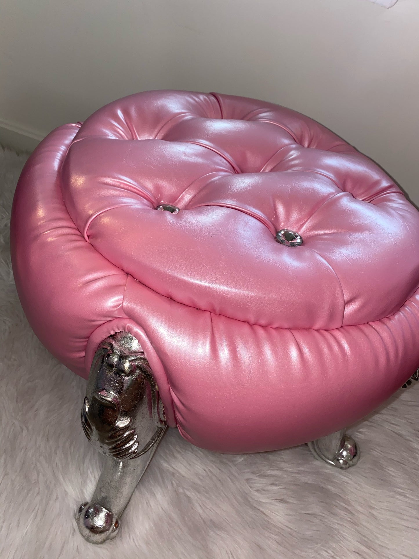 Pink Princess Sofa & Ottoman SET Ultra LUXE