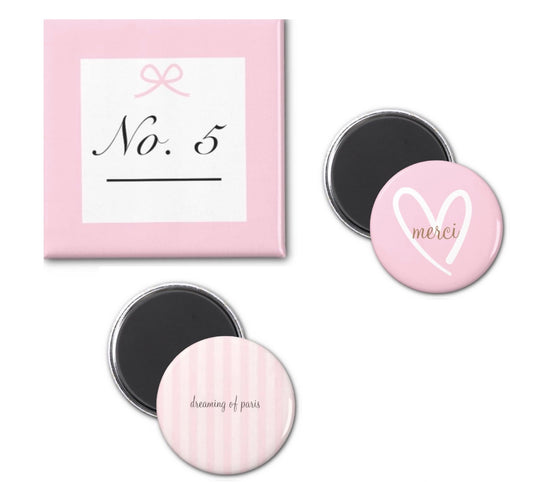 Merci Magnet Set