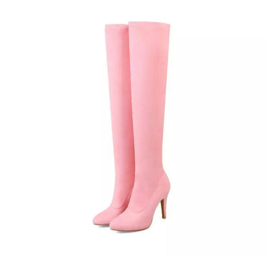 "Barbie" over the knee Boots