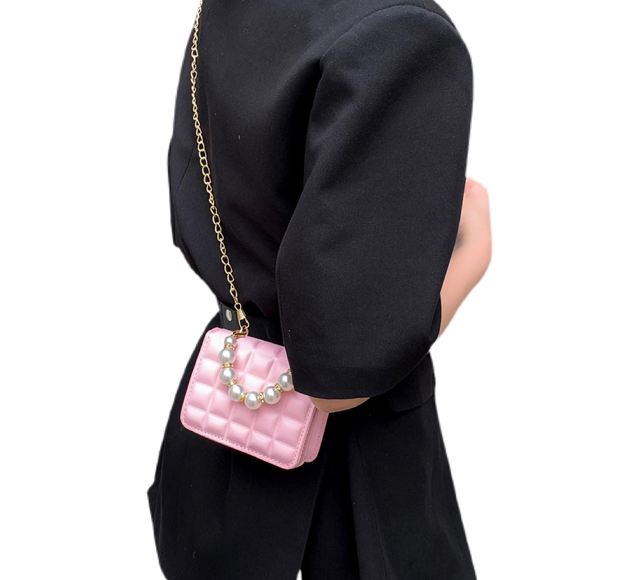 Pearly Pink Wish Purse