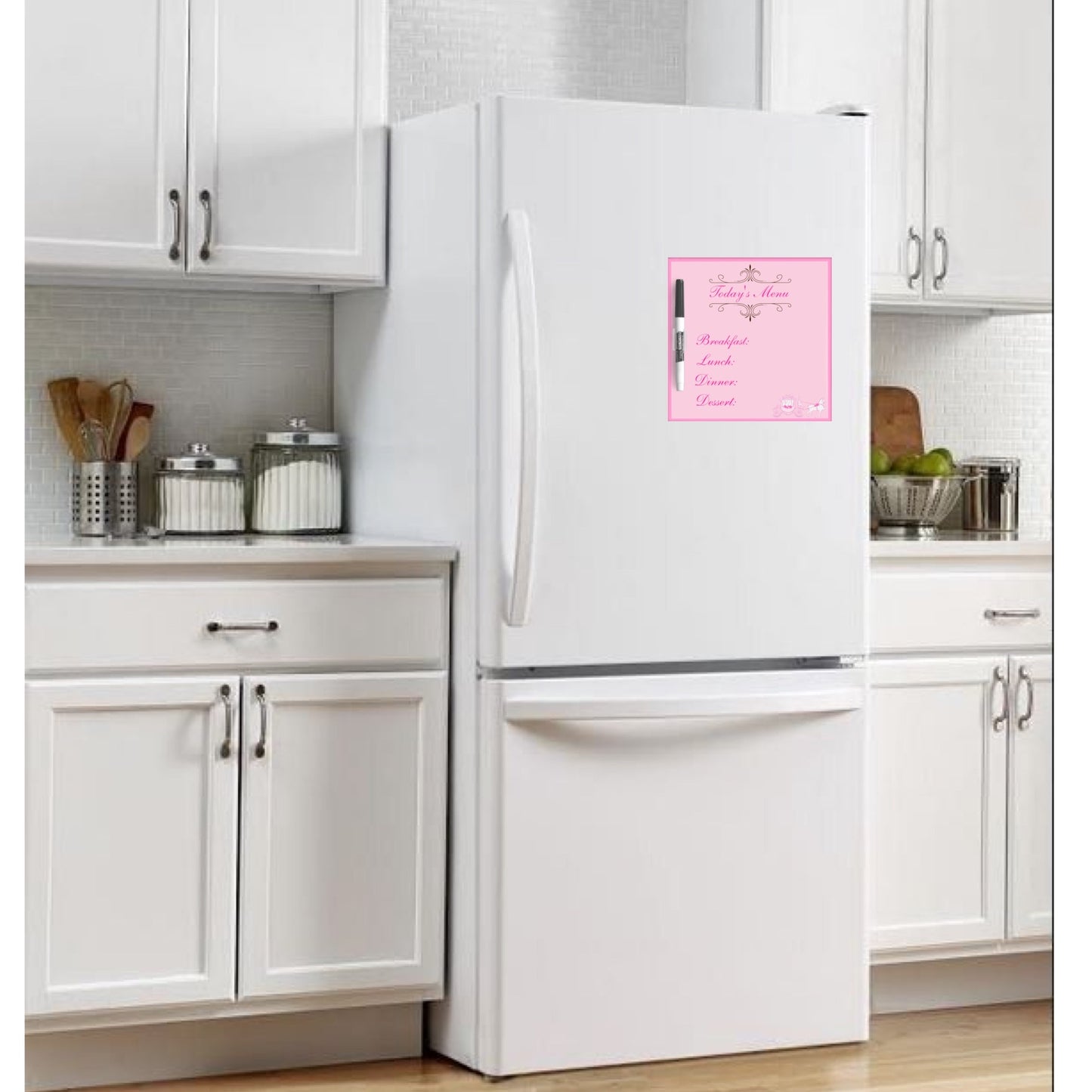 Today's Menu 💗  Dry Erase Board