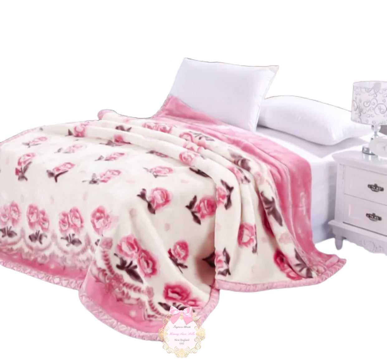 Darling Love Rose Blanket