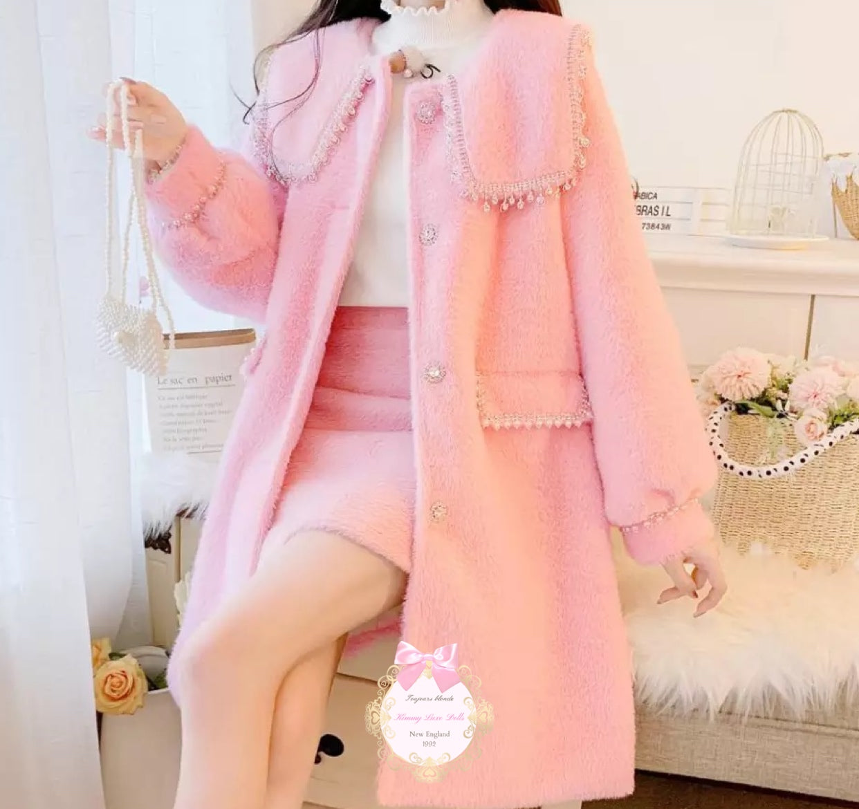 Sweet French Memories Fall/Winter Trench Coat (color options)