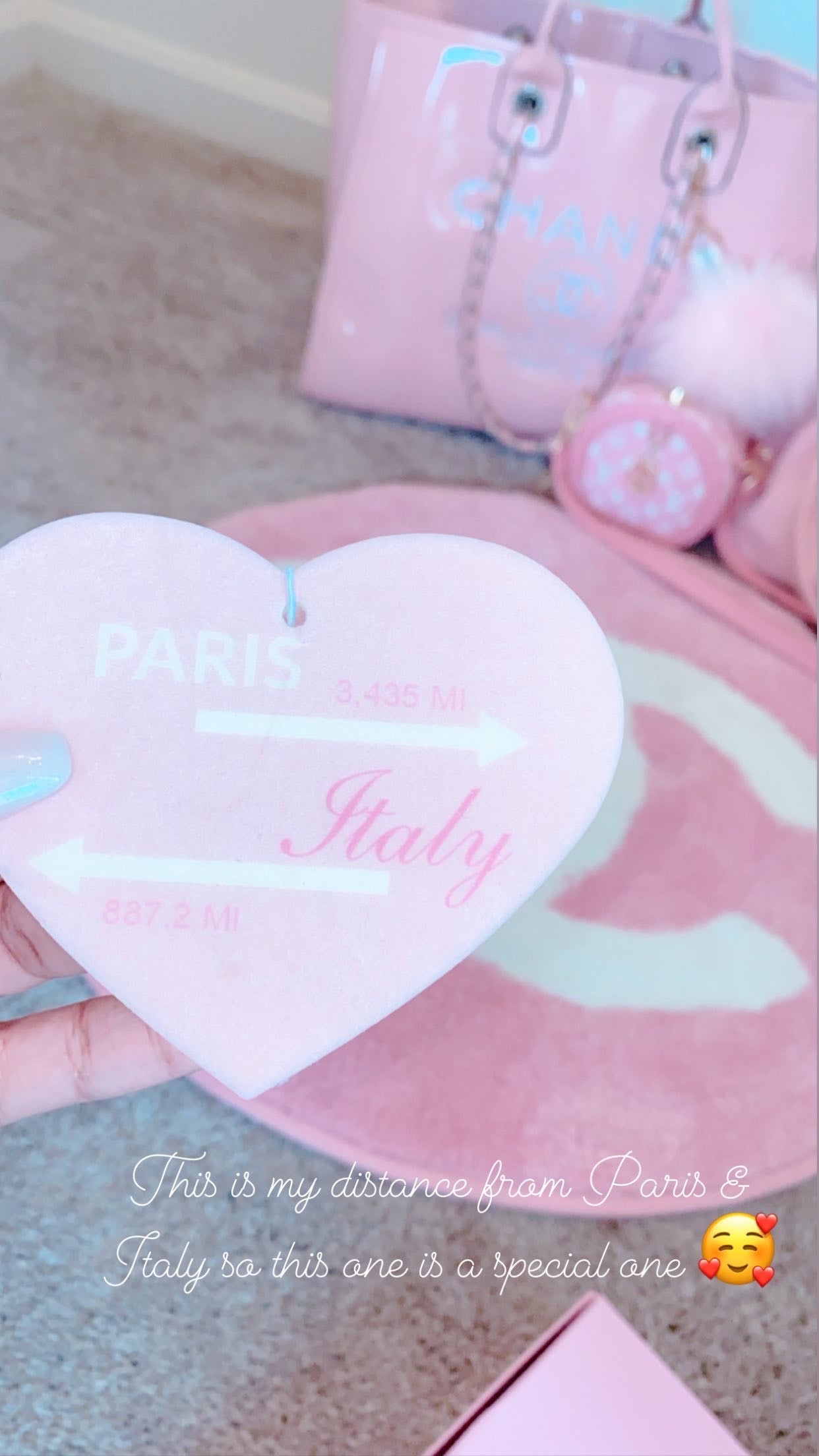 Pink Heart Car Decor (styles to choose from)