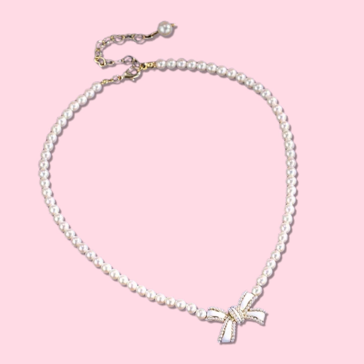 Pretty As Can Be Pearl Necklace