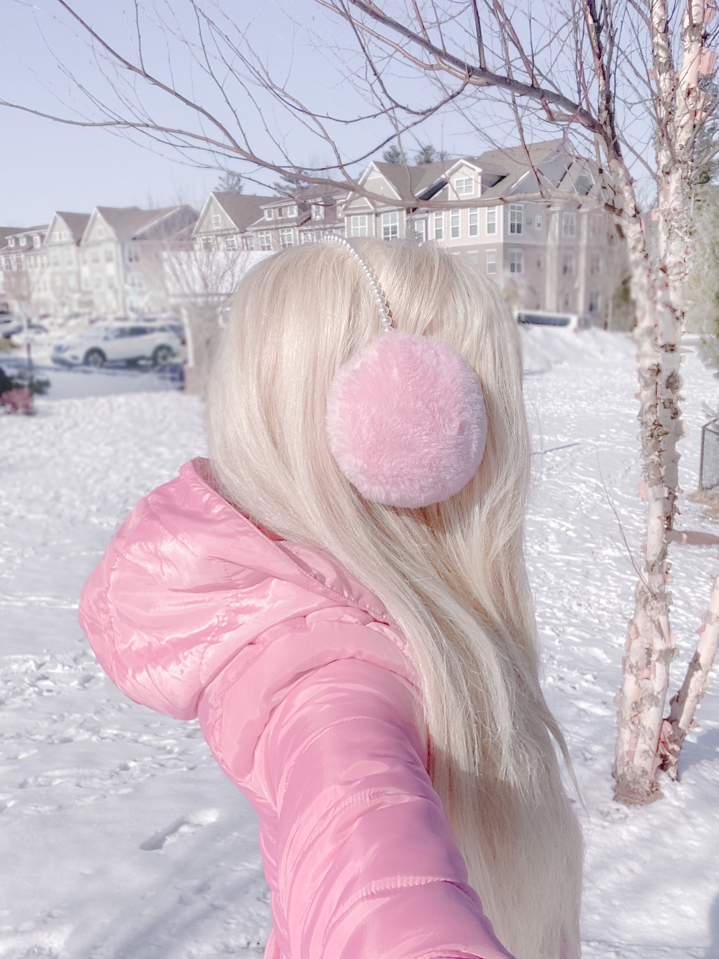 Pearl earmuffs