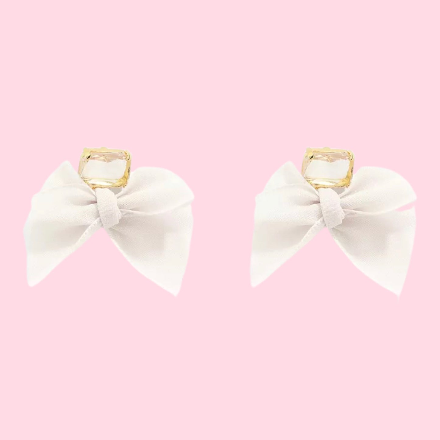 Romance Bow Earrings (color options)