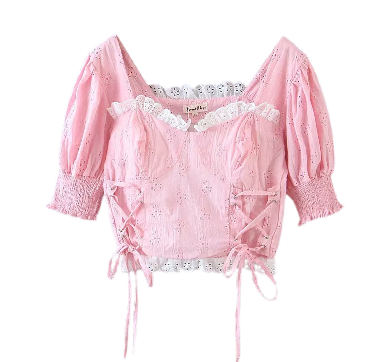 Sweet Beauty Top - Pink
