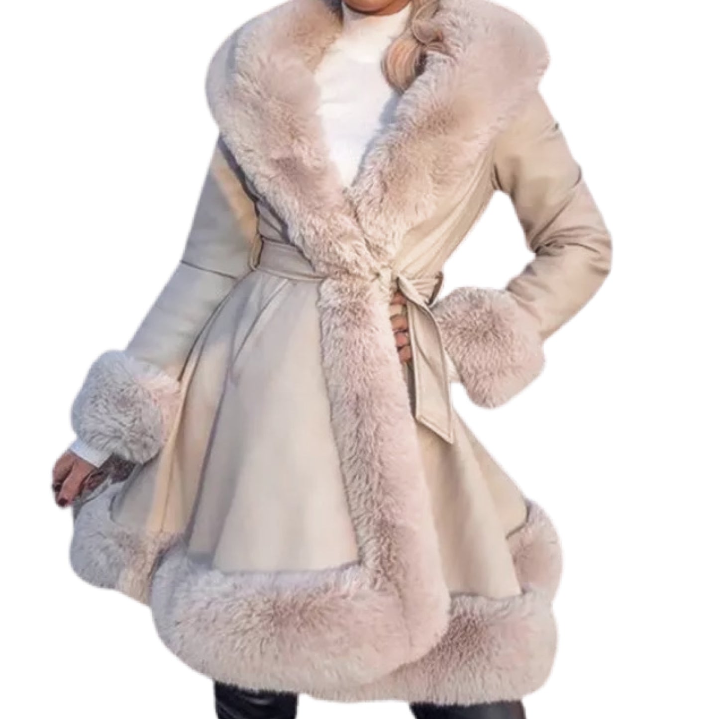 Amour Chéri Coat - Crème