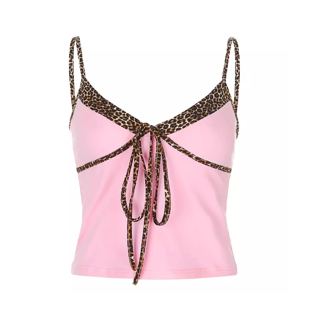 Sassy Gal Leopard Pajama Top