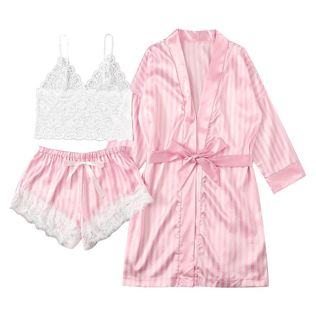 Bombshell Three Piece PJ Set