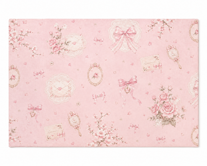 Roses and Ribbons Rug 7' x 5'