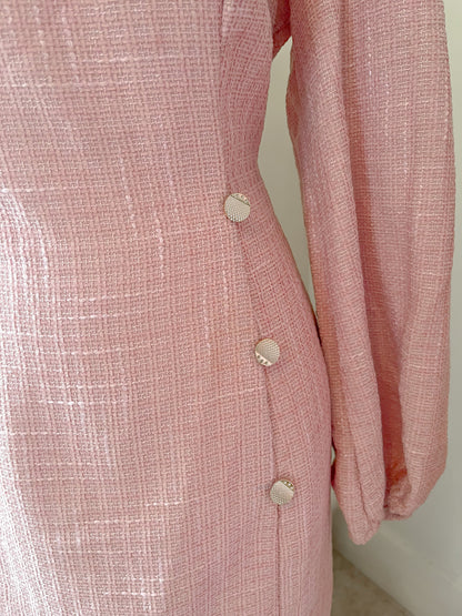 Pink Tweed Dress size USA 12 Women’s