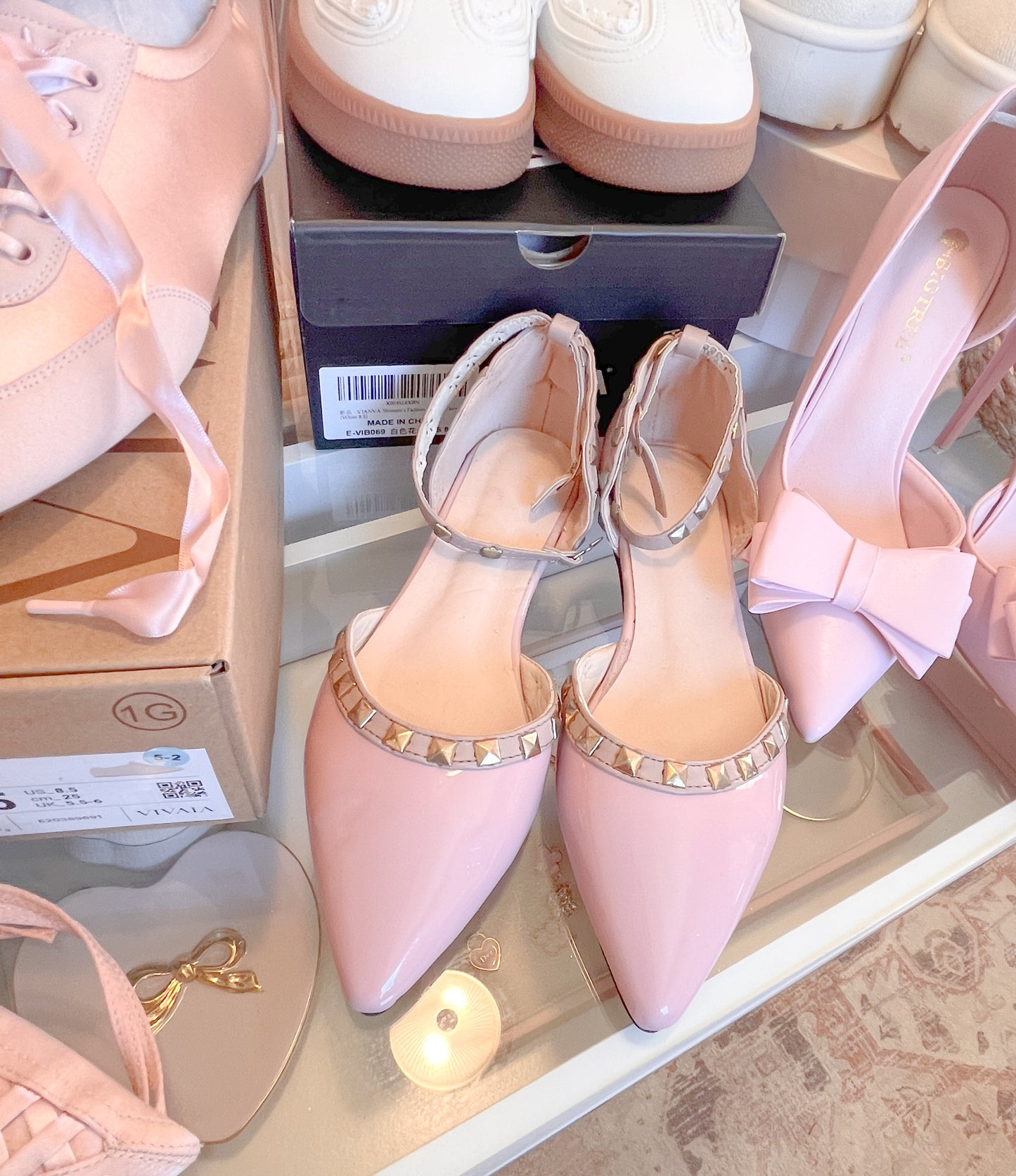 Girly girl shoe bundle sizes 8-8.5