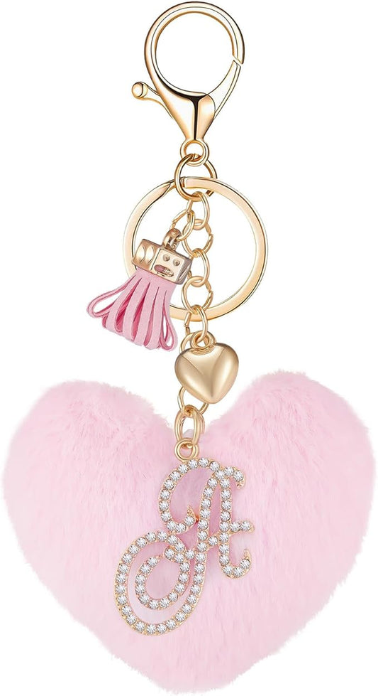 Fancy Initial Purse Charm