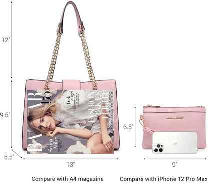 Diva Pink Purse Set