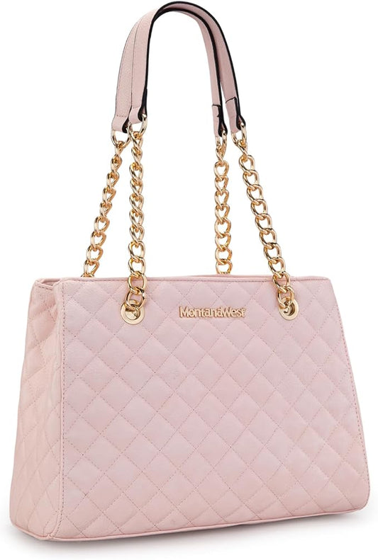 Montana Pink Quilted Purse