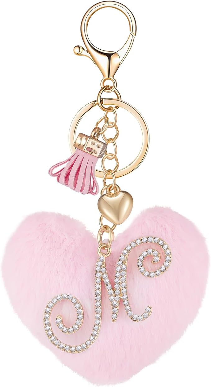 Fancy Initial Purse Charm
