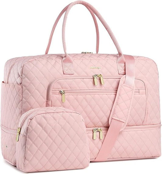 Coquette Vaca Light Pink Duffle Set