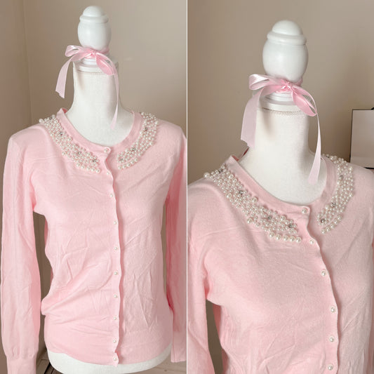 Pink & Pearl Cardigan