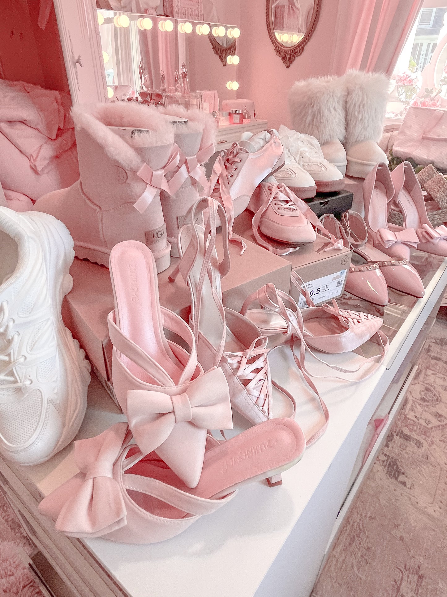 Girly girl shoe bundle sizes 8-8.5